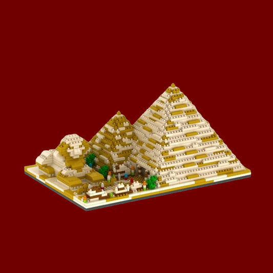 WW Bricks Giza Piramidi Mimari Yapı Seti